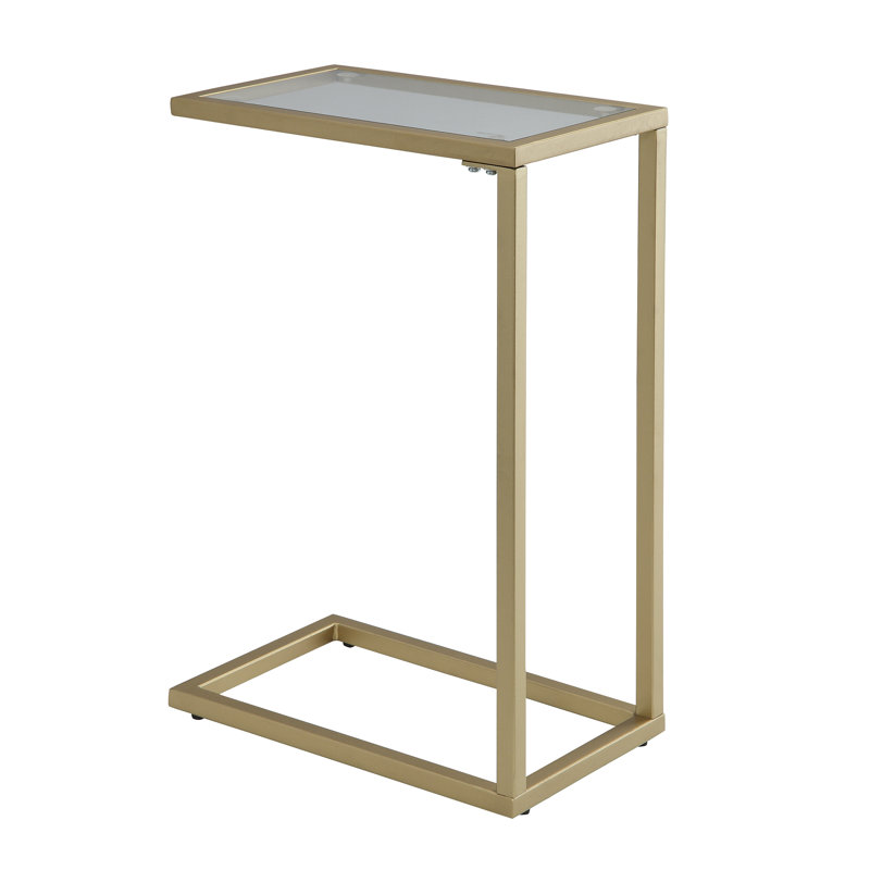 Mercer41 Olmedo Glass C Table End Table & Reviews Wayfair